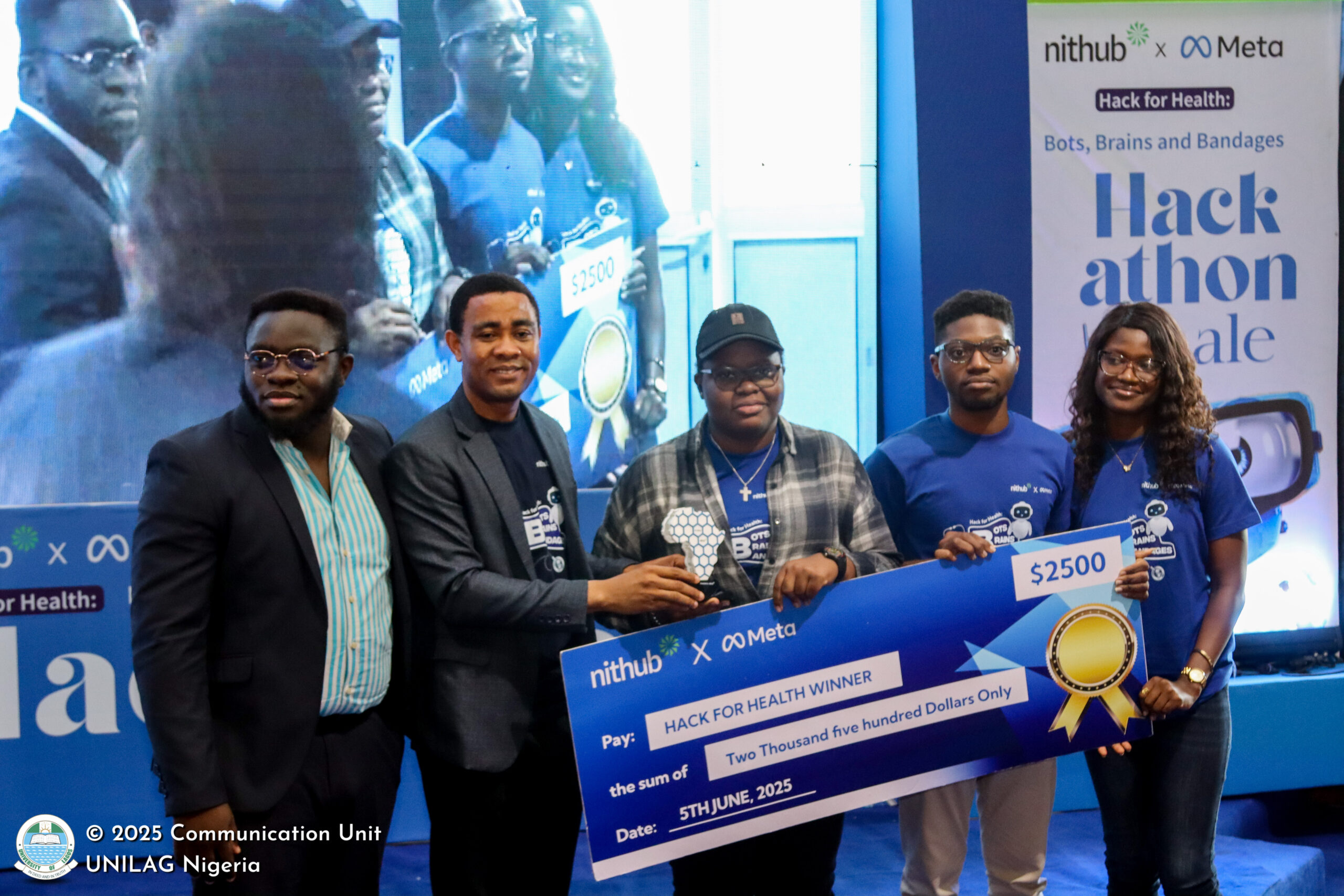 Project Theia Wins NITHUB x META Hack for Health Hackathon