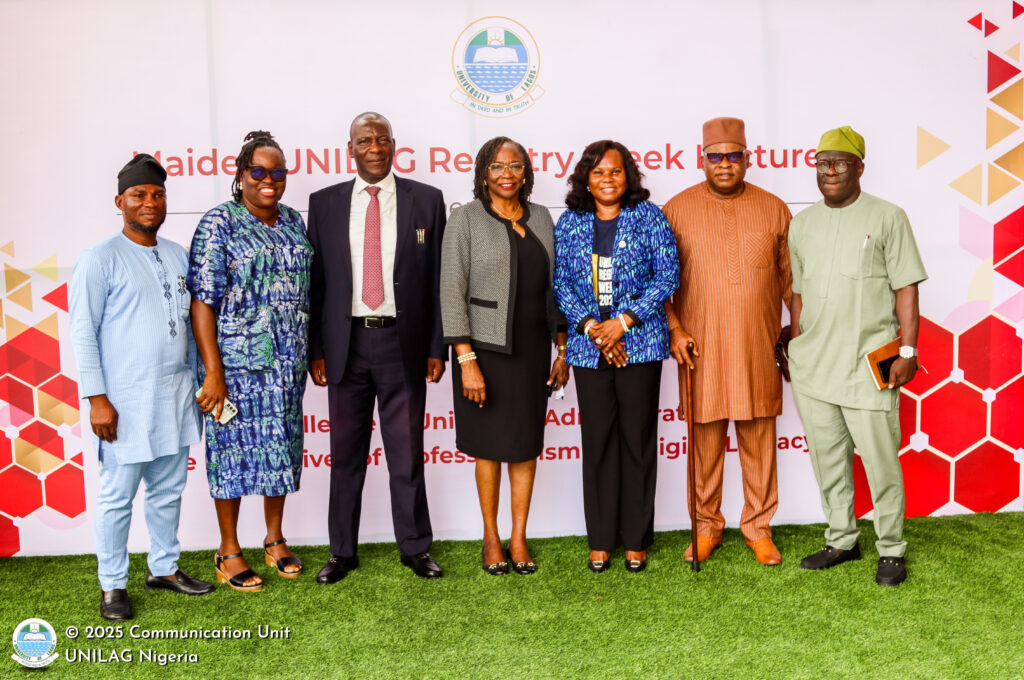 UNILAG Registry Week Ends with Strong Call for Professionalism, Digital Literacy, Ethical Renewal