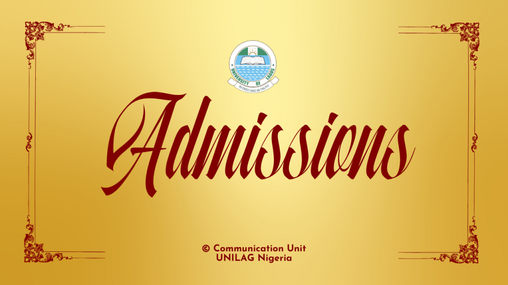 Admissions in UNILAG