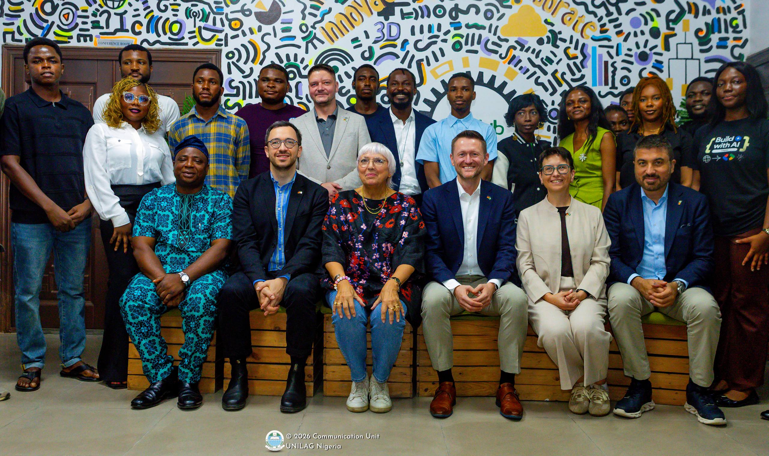 UNILAG Receives German Delegation, Pledges Collaboration to Expand Opportunities for Young Tech Talents